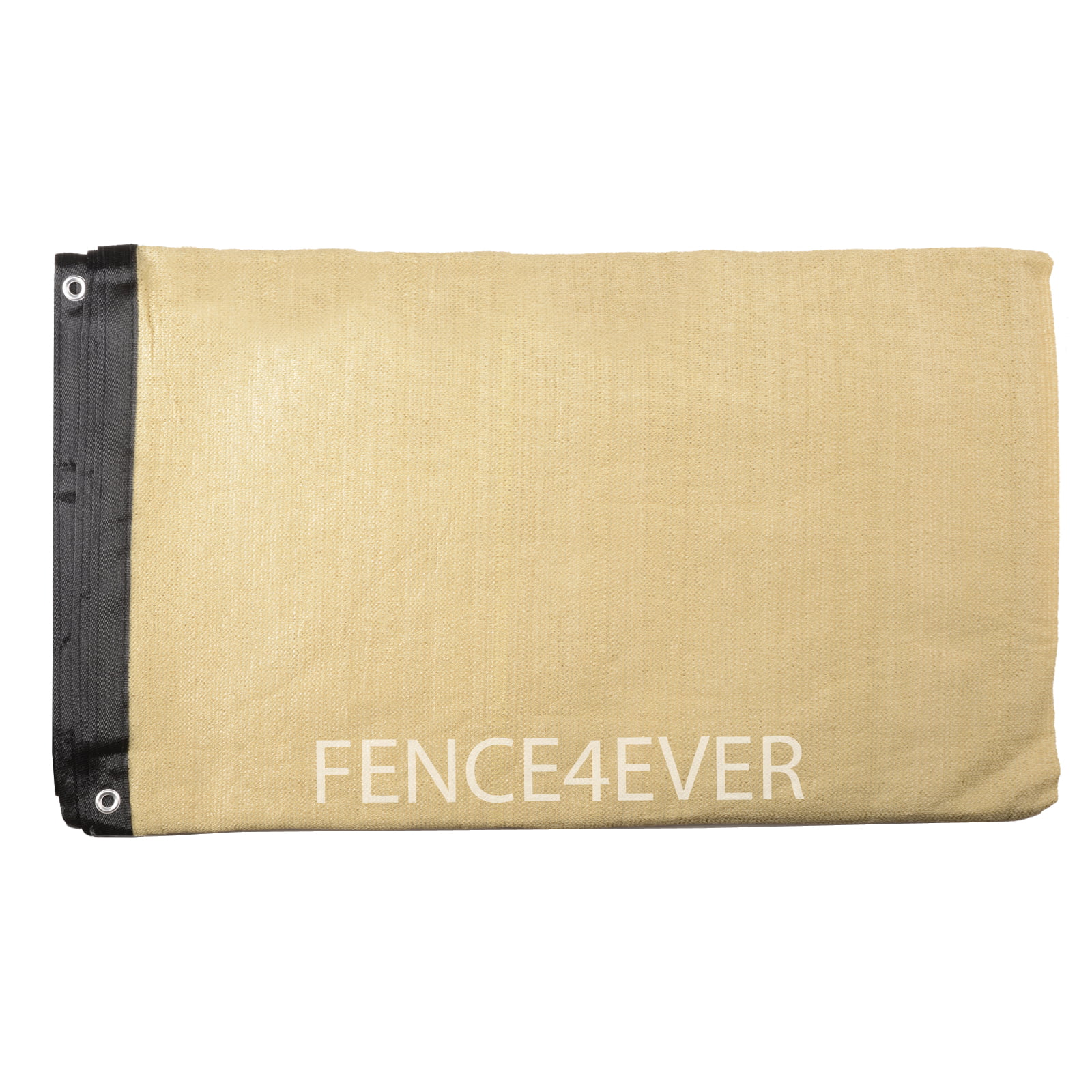 Tan Beige for sale online Fence4ever 6x50ft Privacy Windscreen Shade Cover Fabric Mat Fence 