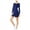 Blue - nmm, variant on Kensie Womens Envelope-Hem Bodycon Dress, Blue, Large