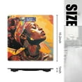 thumbnail image 2 of Digital Bathroom Scale with Large LCD Display,High Capacity Scale 400 lbs High Precision body fat scale-Vibrant African Woman With Hair In Traditional Style, 2 of 4