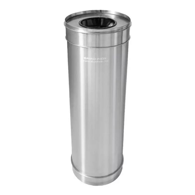 Bote de BASURA Spiro Inox 30 Litros ACERO INOXIDABLE 25x75 cm