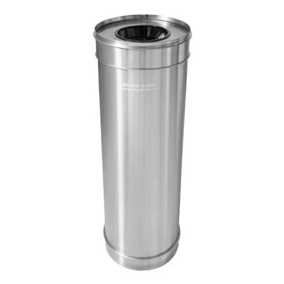 Bote de BASURA Spiro Inox 30 Litros ACERO INOXIDABLE 25x75 cm