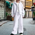 thumbnail image 2 of Coerni Boys Girls Sweatsuit Set 2 Piece Fleece Zip Up Hoodi𝐞+Jogger Sweatpants Cozy Activewear for Kids Fall Winter Clothes Suit, 2 of 7