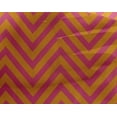 thumbnail image 4 of oneOone Georgette Viscose Tissu Imprimé Géométrique Chevron BTY 42 Pouces de Large, 4 of 4