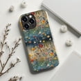 thumbnail image 4 of for iPhone 16 Pro Case Cute, Aesthetic Floral Embroidery Print Hobo Botanical Phone Case, Compatible with Magsafe, Trendy Retro Western Protective Slim Silicone Phone Cover for Women Girls, 4 of 6