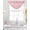 Light Pink, variant on Pink Sheer Waterfall Valance Curtains for Window, Farmhouse Pink Decor Rod Pocket Sheer Topper Swag Curtains for Living Room, Kitchen 38.5"W x 47.2"L, 1 Panel