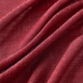 thumbnail image 4 of Cortinas MIULEE de lino rojo burdeos de 244 cm de largo para dormitorio y sala de estar, 4 of 7