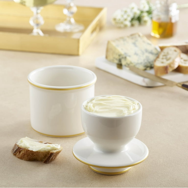 French Butter Dish Le Creuset Butter Bell White Butter Bell® Crock