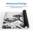 thumbnail image 4 of Mousepad 31.5 x 11.8 inches, Large Gaming Mouse Mat with Non-Slip Base, Extended Anime Mouse pad, Full Keyboard Mat with Stitched Edges for Gaming and Office (Grey), 4 of 6