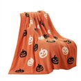 thumbnail image 1 of Sac Fall Blanket Orange Pumpkin Throw Blanket For Couch Ribbed Jacquard Soft Decorative Blanket Black White Checkered Pumpkin Throw Blankets For Light Blanket Cute Throw Blanket Couch Blanket Throw, 1 of 4