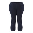 thumbnail image 3 of JMS Just My Size by Hanes Women's Plus Size 4 Pocket Bootcut Jeans, Single and 2-Pack, 3 of 8