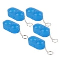 thumbnail image 4 of Table Tennis Plastic Container Hold 2 Balls High Hardness Durable Chain Small Size Easy Carry Blue Transparent, 4 of 7