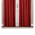 thumbnail image 5 of RT Designers Collection Nikki Faux Silk Rod Pocket Curtain Panel - 54 x 95, Red, 5 of 5