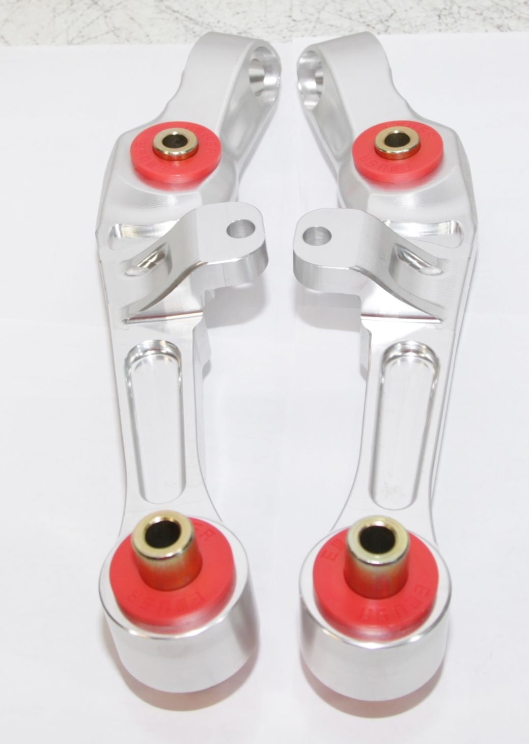 For 03-07 350Z Front Lower Control Arm 2D 3.5 RED CNC Billet Upgrade bushing RED