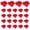 Red, variant on Hengguang 24 Pcs Whistle for Coaches, Plastic Whistles Emergency Training, Super Loud Sports Whistle, Coaches Referee Whistle with Lanyard for Football Sports Adults Lifeguards Survival