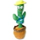thumbnail image 2 of Cactus Bailarin, Cactus Parlante Que Habla y Repite lo Que Dices, Cactus con 120 Canciones, Juguete con Sonido, Peluche para Niños y Niñas Divertido y Educativo, 2 of 5