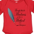 thumbnail image 4 of Inktastic Shakespeare Hamlet Madness Boys or Girls Long Sleeve Baby Bodysuit, 4 of 5