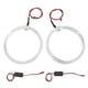 thumbnail image 3 of Anillos De Faros LED, Ojos De ángel De Lámpara De Conducción De Larga Duración Verde Multipropósito Para Lámparas De Conducción DRL De Automóvil ANGGREK No, 3 of 8