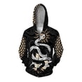 thumbnail image 5 of Sudadera con capucha y sudaderas con estampado de reptiles elegantes Ropa informal y versátil para hombre Sudadera con capucha cómoda Sudadera con capucha para hombre, 5 of 5