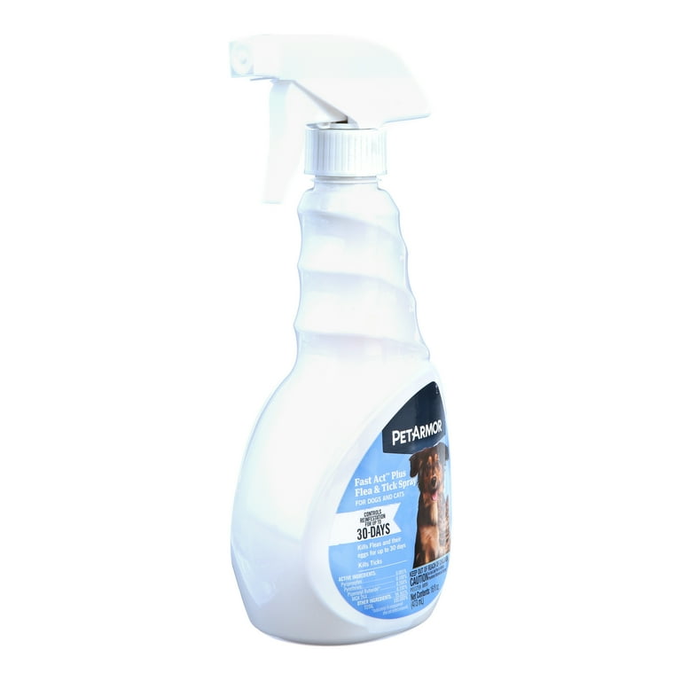 PetArmor Fastact Plus Flea Tick Spray 16 oz