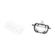 thumbnail image 5 of Cesta de almacenamiento colgante,Cesta de almacenamiento para gabinete organizador de pared colgante,Estantes de pared con decoración de granja,Plato de dulces,Plato de dulces de vidrio con, 5 of 8