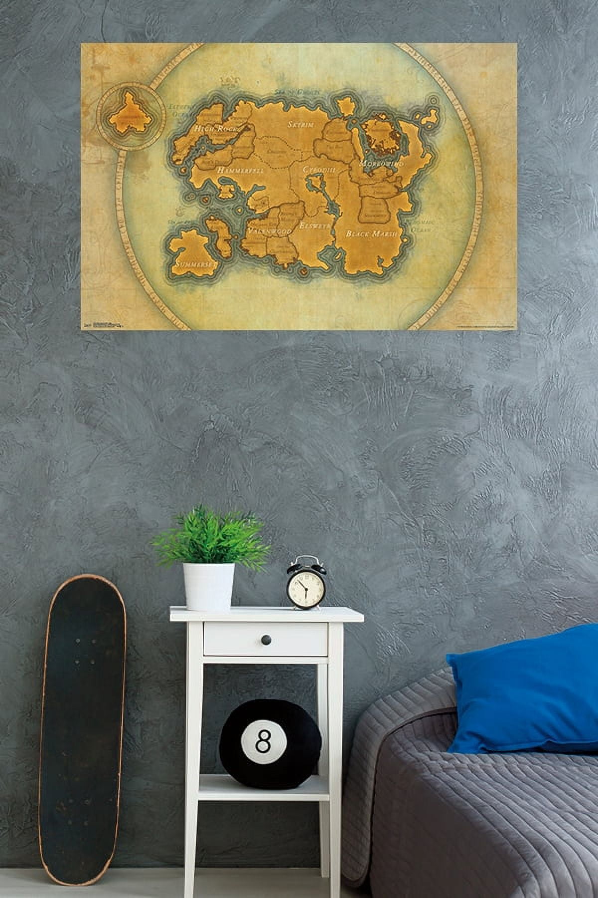 Elder Scrolls Online - Map Poster Mount Bundle