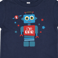 thumbnail image 4 of Inktastic Robot 1st Birthday Boys Baby T-Shirt, 4 of 5