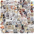 thumbnail image 1 of 100pcs Luffy Gear 5 Stickers, One PCS Piece Anime Stickers, Wanted Posters Nami Zoro Ace Luffy Chopper One pcs Sickers, 1 of 4