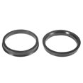 thumbnail image 6 of Unique Bargains 4pcs Plastic 63.4mm to 72.6mm Car Hub Centric Rings Wheel Spacer Black, 6 of 6