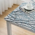 thumbnail image 5 of HAOXIT Nautical Coastal Square  Tablecloth - Beach Ocean Print Table Cloth Waterproof Stain Resistant Wrinkle-Free Table Cover for Kitchen Dining Room Indoor and Outdoor Picnic Party 52*52, 5 of 8