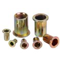 thumbnail image 3 of unbranded 100pcs Steel Flat Nuts Simple Metal Nuts For Professionals In Aviation, 3 of 7