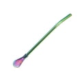 thumbnail image 2 of Hariumiu Stainless Steel Straw Spoon for Drinks Reusable Tea Filter Stirring Straws Multi-Functional Leak-proof Drinking Straw for Various Beverages, 2 of 8