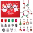 thumbnail image 2 of Calendario de Adviento de dibujos animados bonitos, cuenta regresiva de 24 días, regalo de Navidad, conjunto de pulsera con cuentas Diy creativo, caja de Navidad de ensueño, nuevos juguetes para niñas, 2 of 6