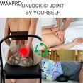thumbnail image 3 of LNGOOR Sciatica Massager Deep Tissue for Butt and Lower Back  14 Trigger Points & Myofascial Release Piriformis Syndrome Relief Glute Hip Pain SI Joint Pelvic Quadratus Lumborum, 3 of 6