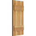 thumbnail image 2 of 10 3/4"W x 24"H TimberCraft Two 5 3/8" Boards Joined Board-n-Batten Shutters, Rough Sawn Western Red Cedar (Per Pair), 2 of 13