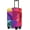 Multi-color, variant on DODAMOUR Luggage Covers for Suitcase Tsa Approved, Travel Suitcase Cover Protector Fits 26-28 Inch Luggage, Washable Baggage Covers (L, Colorful Geometry)