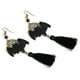 thumbnail image 2 of 1 par de pendientes de murciélago de Halloween con borlas colgantes de joyería para mujer, 2 of 7