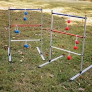 Triumph All Pro Series Press Fit Outdoor Ladderball Set Includes 6 Soft Ball Bolas and Durable Sport Carry Bag