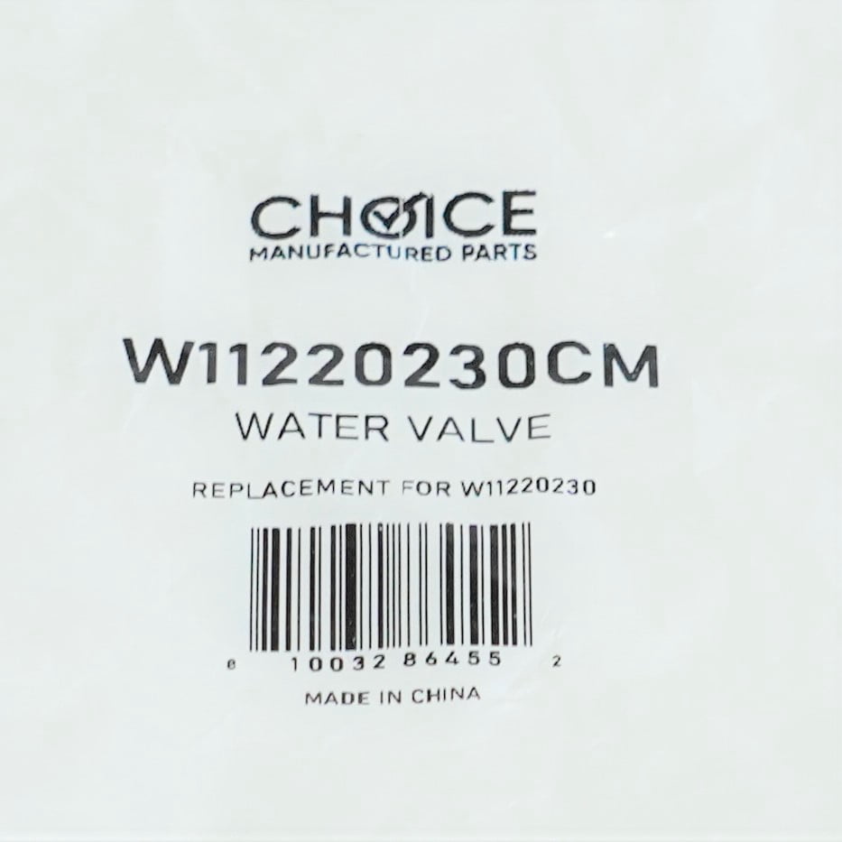 Washing Machine Water Valve for Whirlpool, AP6329544, PS12349461, W11220230