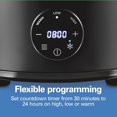 thumbnail image 5 of Set & Forget Programmable Slow Cooker with Defrost Function, Flexible Programming, Adjustable Countdown Timer, Large Dishwasher  Stoneware Crock and Glass Lid,, 5 of 5