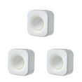 thumbnail image 1 of QualitChoice Food Cover Bag Storage Box Container Wall Punch-free Space-saving Dustproof For Bathroom Organizers White 3PCS, 1 of 6