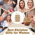 thumbnail image 6 of 150Pcs Christian Faith Bracelets Bulk for Women, Inspirational Religious Bracelets with Cards and Organza Bags, Church Party Favors, Ideal Gifts for Easter, Baptism, Weddings and Couples, 6 of 8