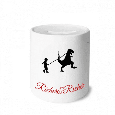 

children dinosaur movement Rich and Rich Bank Saving Box Coin