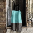 thumbnail image 1 of WILLBEST Jeans for Women Women Comfortable Hop Jogger Spring Summer Folar Hi Waist Overalls Straight Leg Pants Plus Size Jumpsuits Wide Leg Pants for Women, 1 of 3