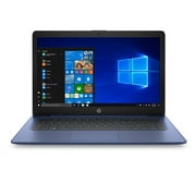 HP 14" FHD PC Laptop, Intel Celeron N4000, 4GB RAM, 64GB HD, Windows 10, Blue, 14-cb171wm