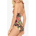 thumbnail image 3 of Lauren Ralph Lauren Midnight Tropical High Neck One-Piece Multicolored 10, 3 of 4