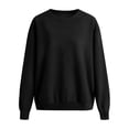 thumbnail image 4 of Women's Round Neck Print Comfortable Long Sleeve Hoodie Top For Daily Casual, 4 of 9