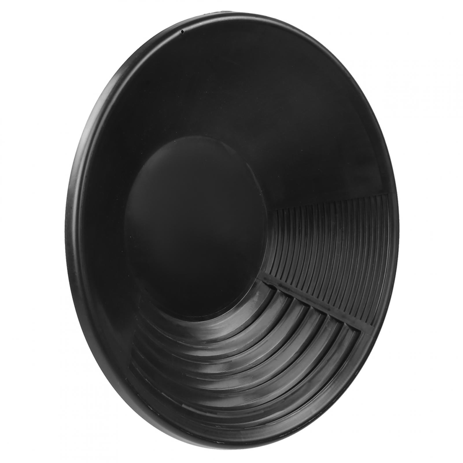 Gold Pan Mining Pan Gold Mining Pan Sifting Gold Pan Multifuction Black