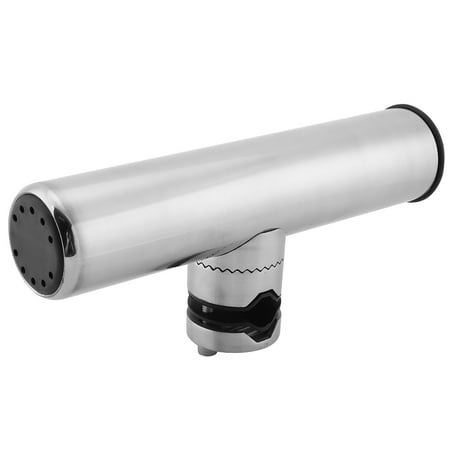 Cccanaooolceie Stainless Steel Boat Fishing Rod Holder Accessory for Rails 1 to 1-1/4 Cccanaooolceie