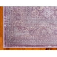 thumbnail image 5 of Unique Loom Leila Rug Violet/Ivory 3' 3" x 5' 3" Rectangle Perfect For Living Room Bed Room Dining Room Office, 5 of 6