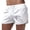 White, variant on KKBOTIVE Swim Trunks for Men - Carnival Bathing Mesh Lined Suit Swimsuits Beach Shorts with Pockets Men's Fashion ( Black Size: XL )